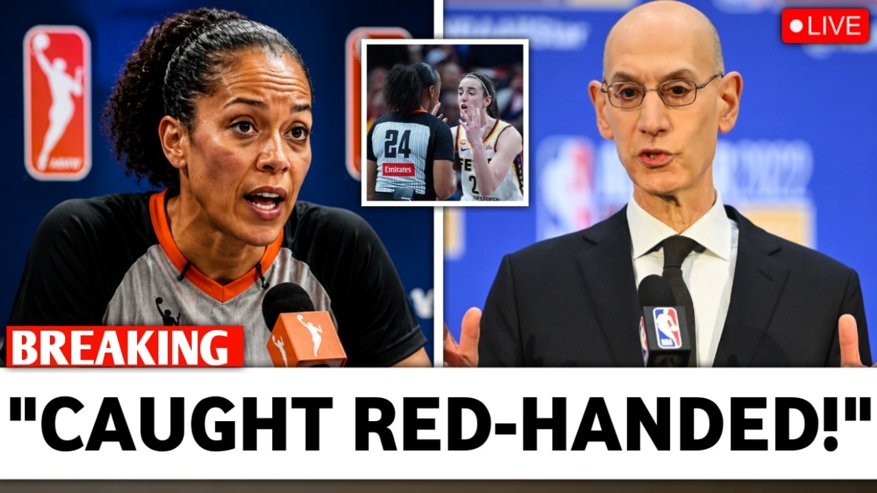 WNBA IN CHAOS As Adam Silver Reacts to 3 REFS SUSPENDED After SHOCKING Clark Foul Controversy!