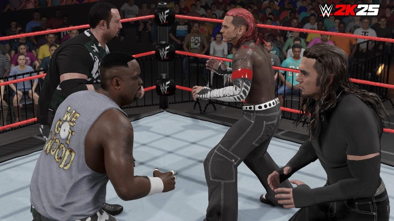 WWE 2K25 - Dudley Boyz vs. Hardy Boyz (Attitude Era)
