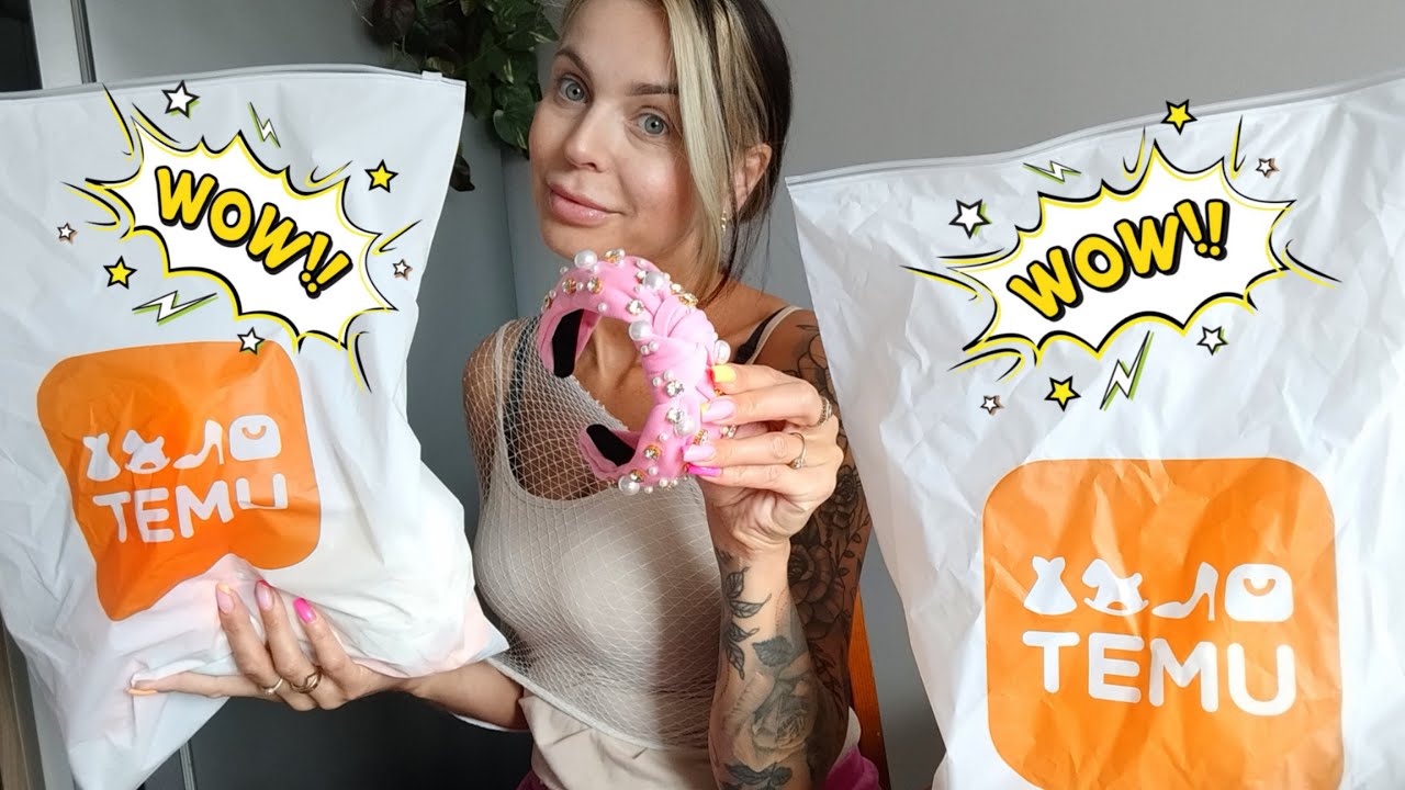 HAUL Z TEMU - NAKLEJKA DLA PRINCESS - OPASKA Z KAMYKAMI