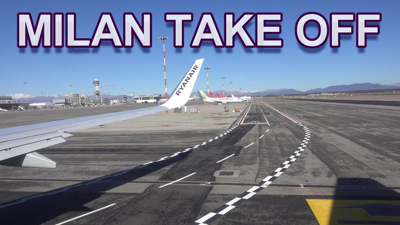MILAN TAKE OFF - MILAN MALPENSA, ITALY
