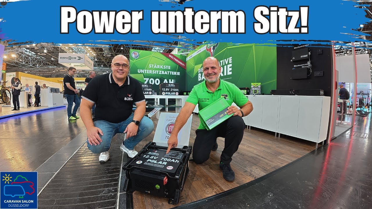 753 Ah unterm Sitz! Bulltron Neuheiten 2025 | Caravan Salon Düsseldorf