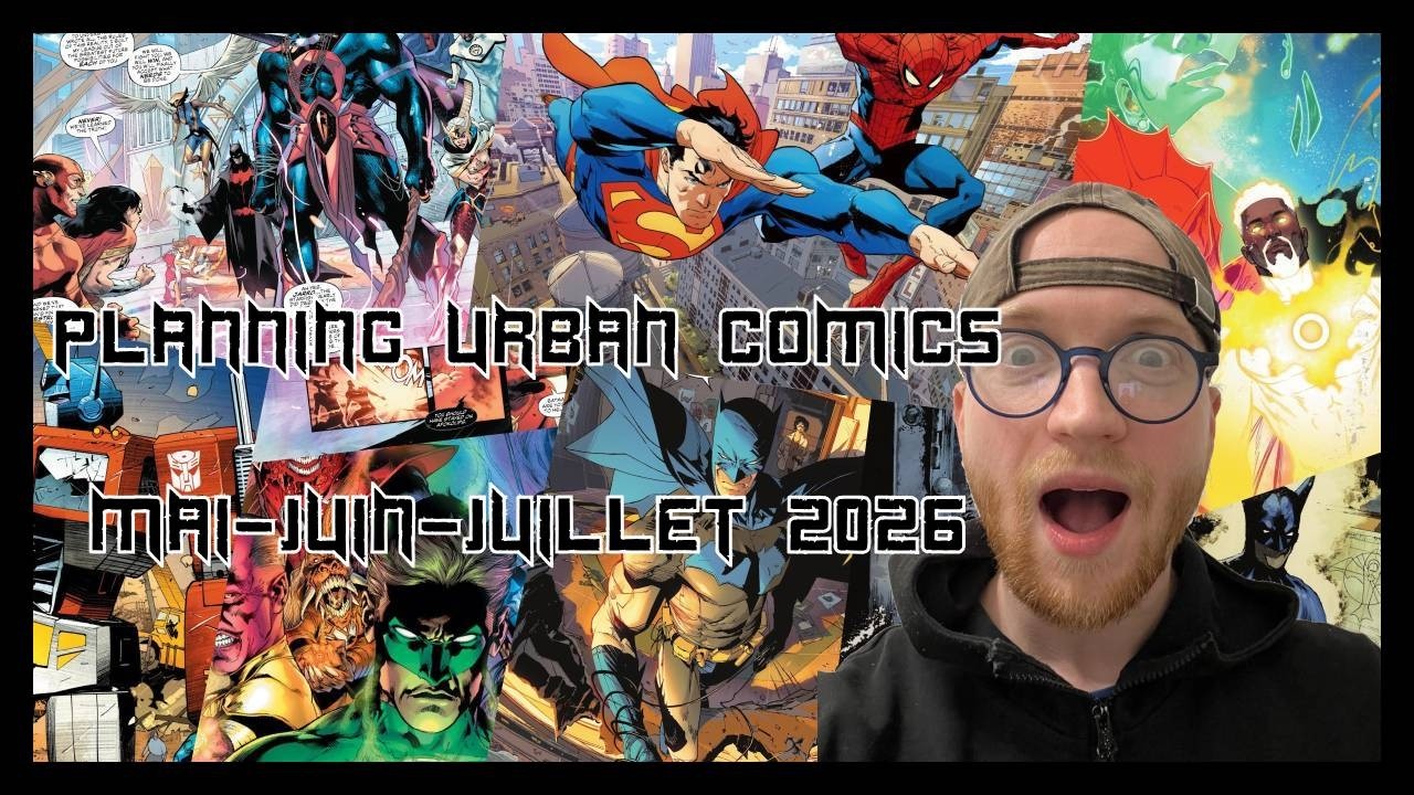 LES ANNONCES D’URBAN COMICS POUR MAI, JUIN ET JUILLET 2026