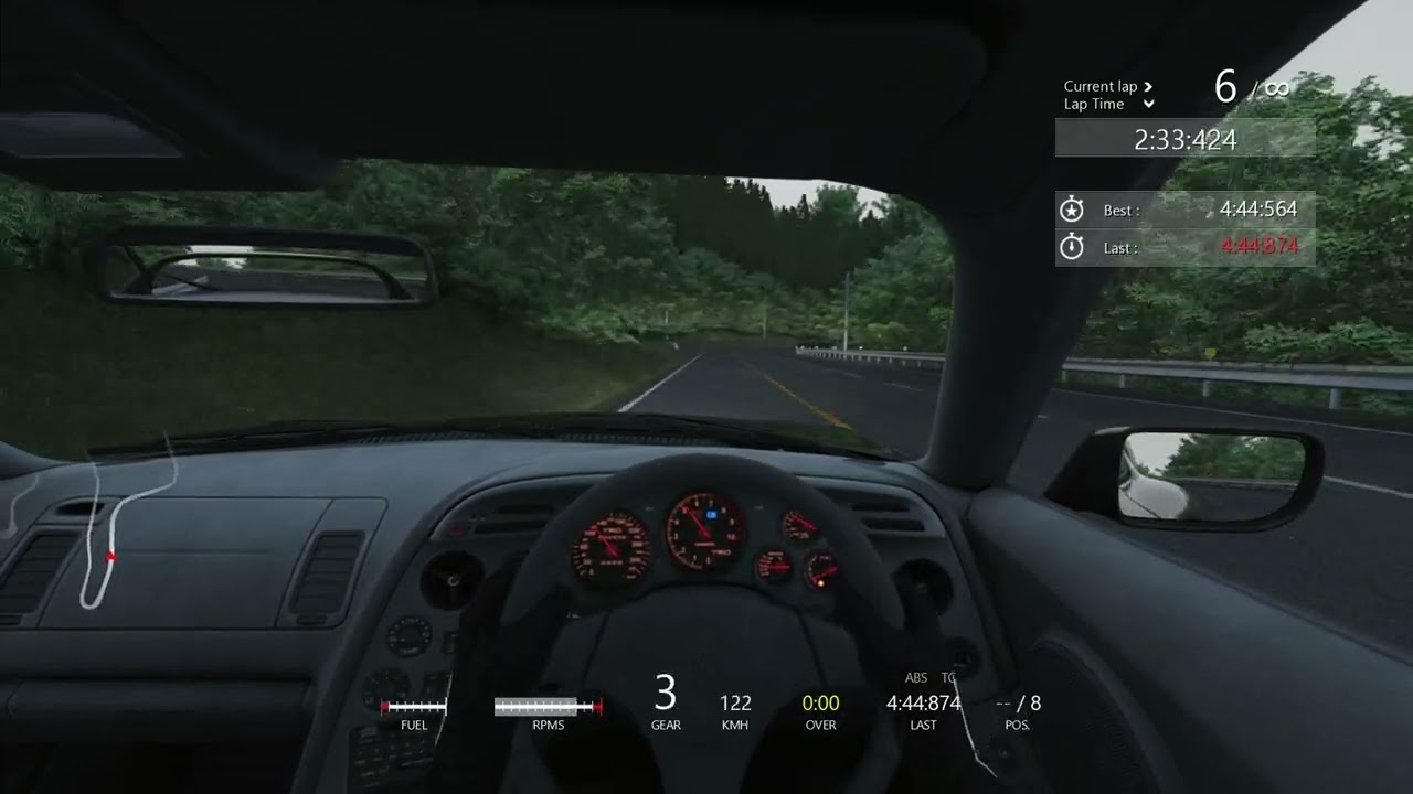PK Akina Downhill 4:44.591 Toyota Supra w/Mouse Control | Assetto Corsa