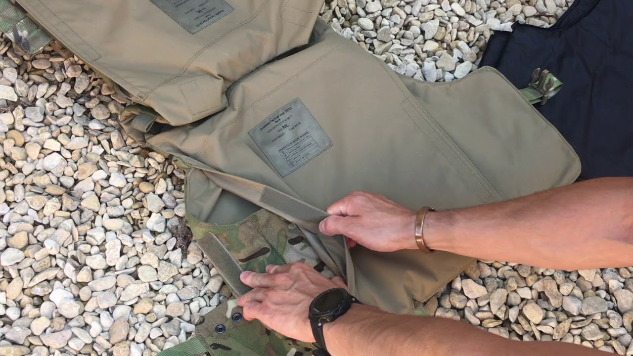 Fitting Soft Armour Filler to the SOURCE VIRTUS STV