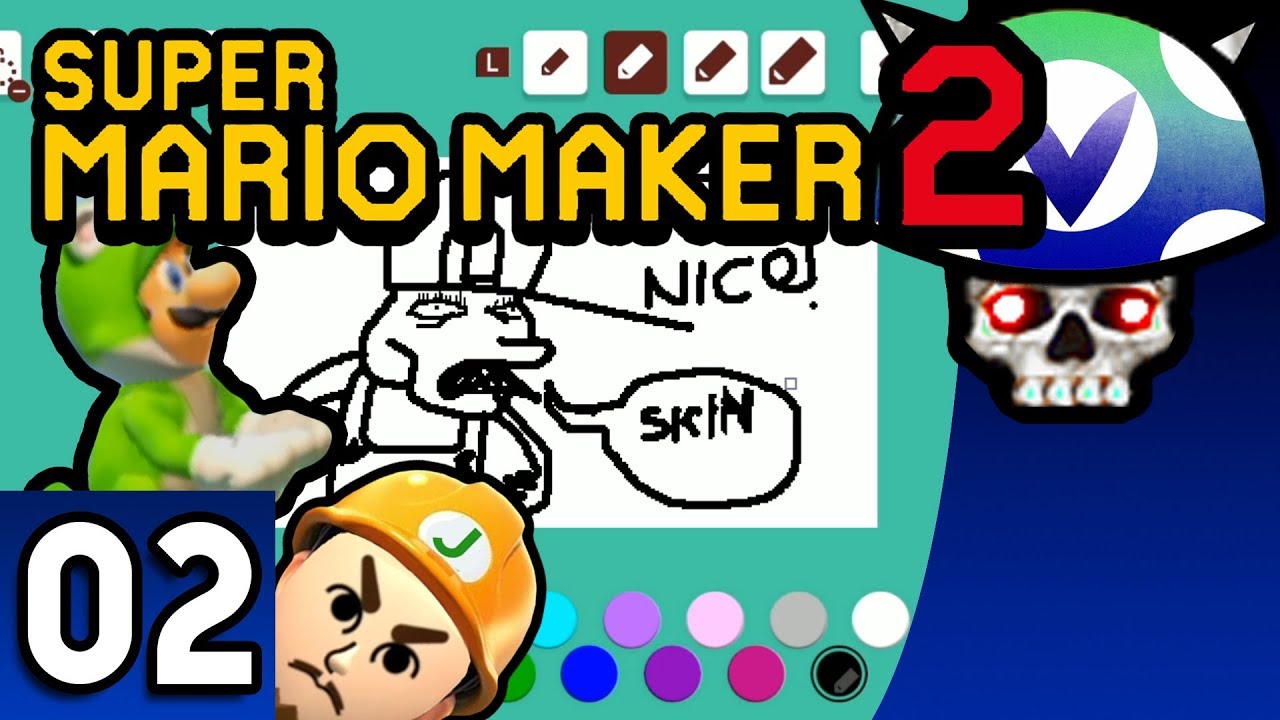 [Vinesauce] Joel - Super Mario Maker 2 ( Part 2 )
