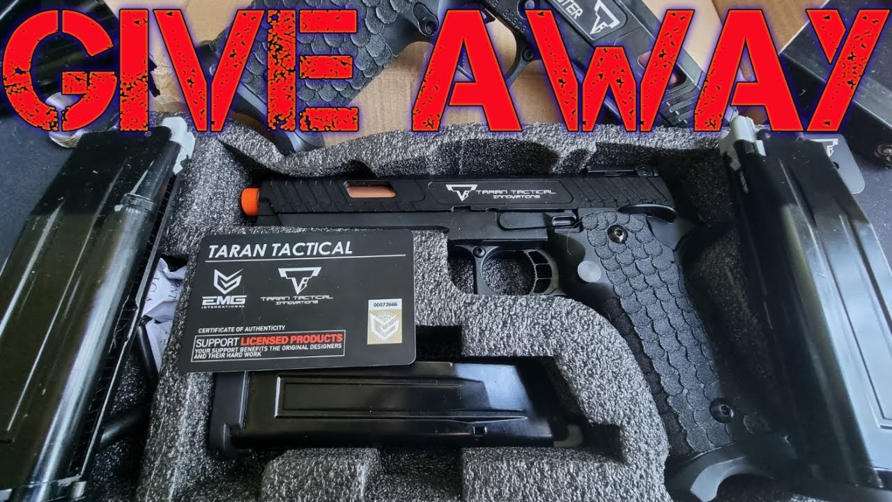 1000 SUB GIVE AWAY!! GBB TTI  2011 Combat Master 5.1 EMG HICAPA Competition.