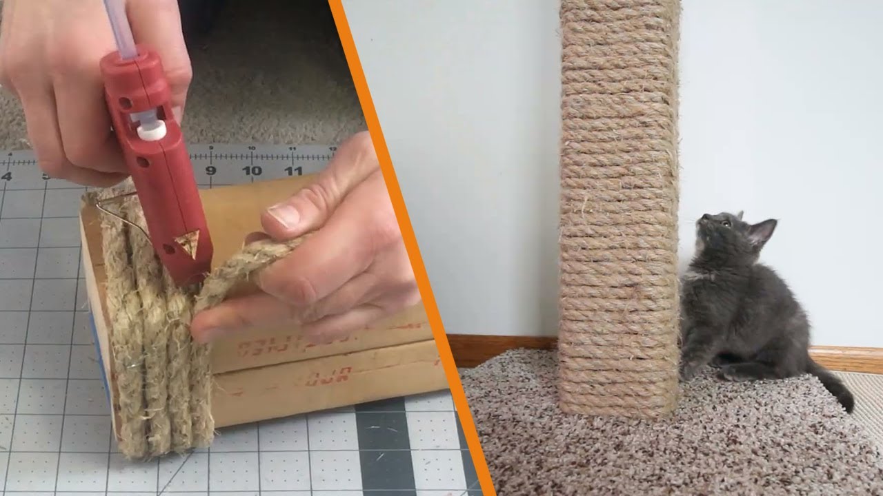DIY Cat Scratching Post