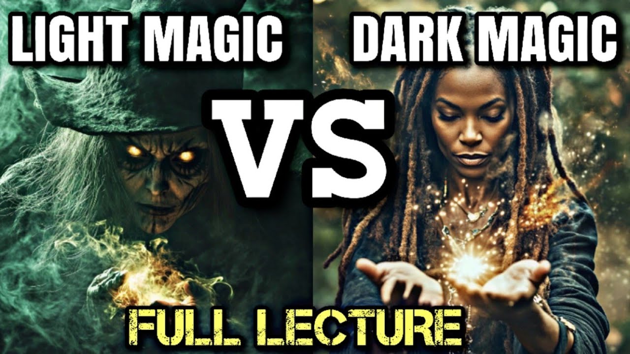 RASHAD JAMAL : LIGHT MAGIC VS. DARK MAGIC ( FULL LECTURE )