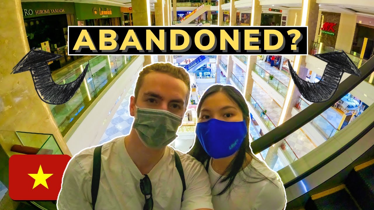 Half ABANDONED mall in Saigon after lockdown | Vietnam vlog