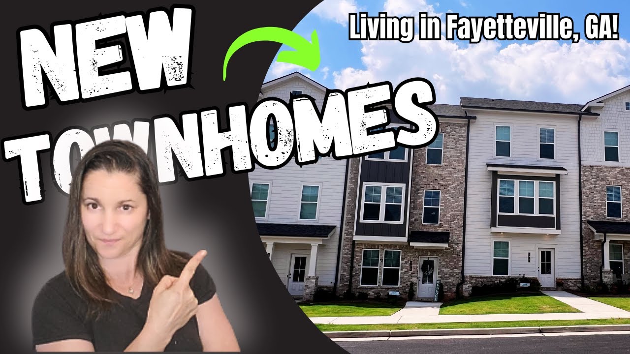New Luxury Townhomes for Sale in Fayetteville GA | Atlanta Homes for Sale