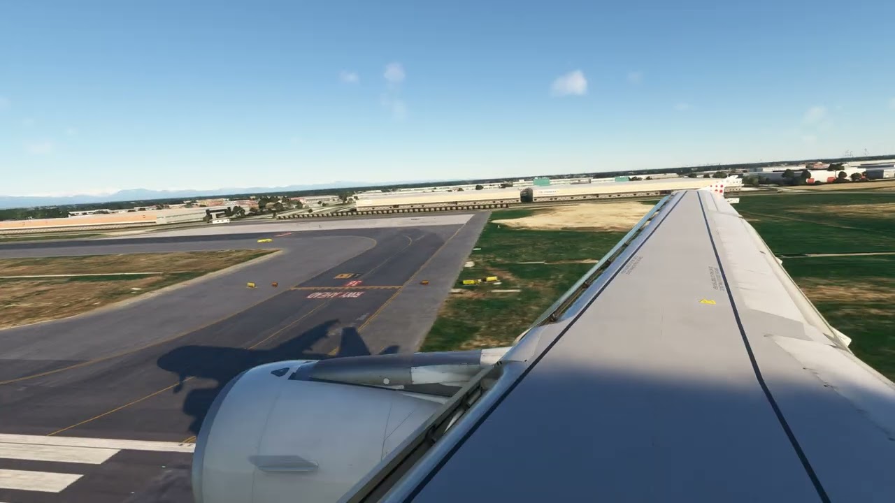 Microsoft Flight Simulator (4K) - Landing at Milan Linate - Fenix A320