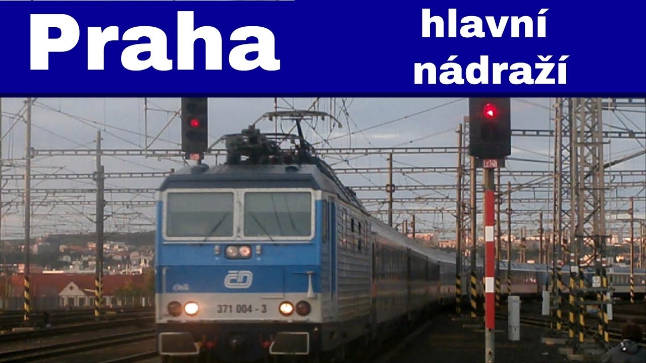 Vlaky Praha Hl. n.  21.8. 2017
