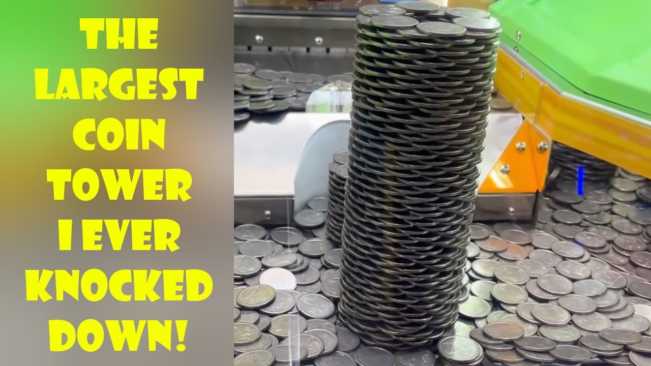 HUGE ANGRY BIRDS COIN CRASH TOWER!