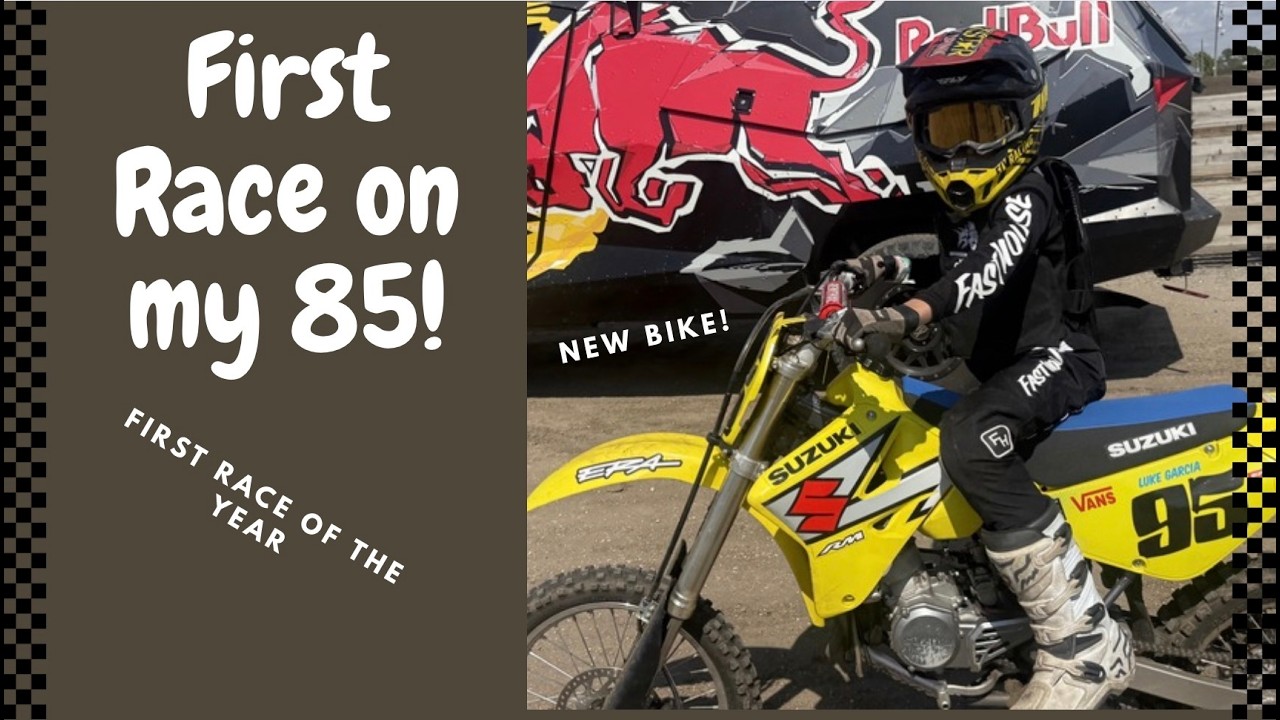 My FIRST RACE on my new Suzuki RM 85
