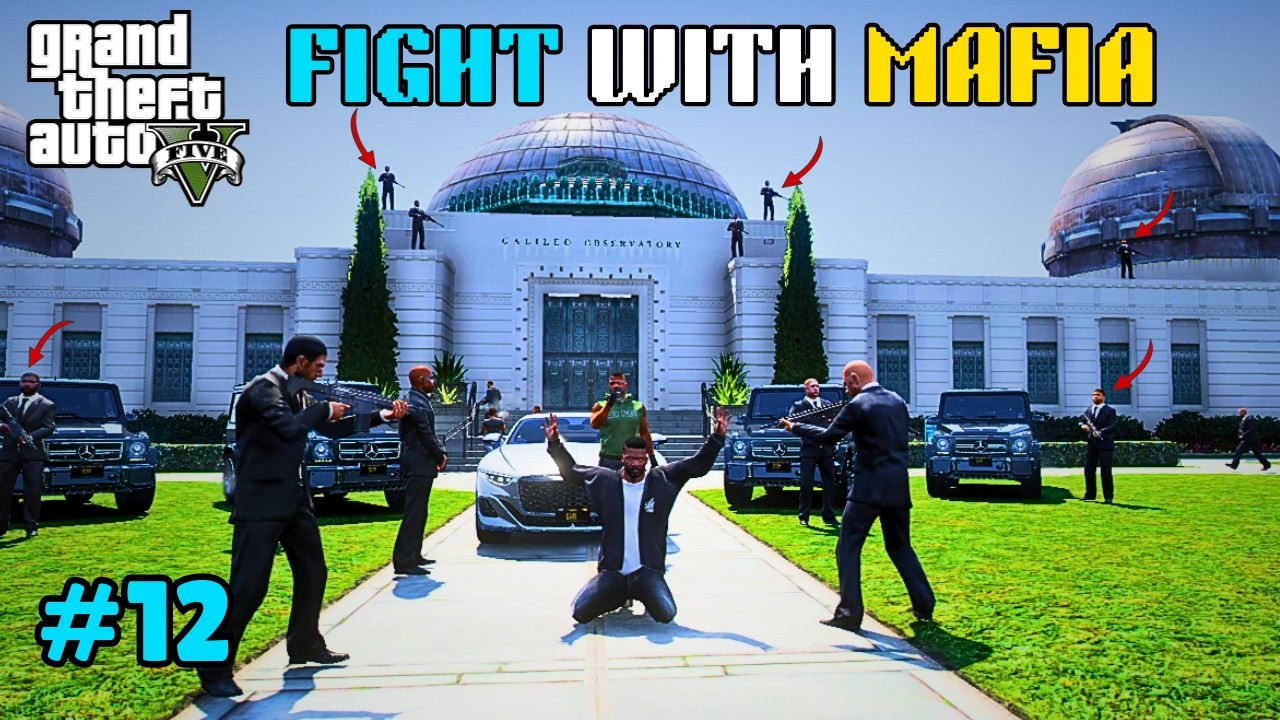 GTA 5 : FIGHT WITH BIG MAFIA IN GTA 5