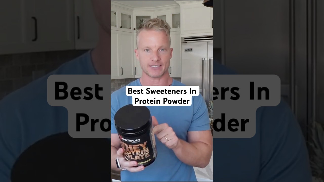 What Are The Healthiest Sweeteners In Protein Powder?