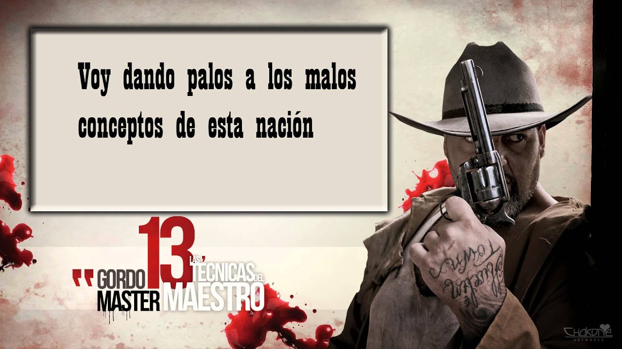 GORDO MASTER 02. Bum Bum LAS 13 TÉCNICAS DEL MAESTRO CD1 (Con letra)