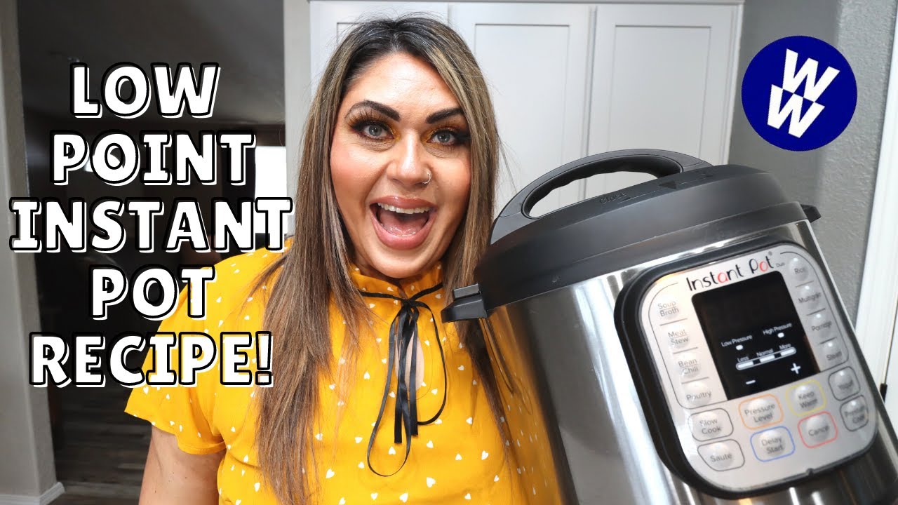 LOW POINT WW INSTANT POT RECIPE!! - EASY & HEARTY CHILI - WEIGHT WATCHERS - JENNS WW JOURNEY