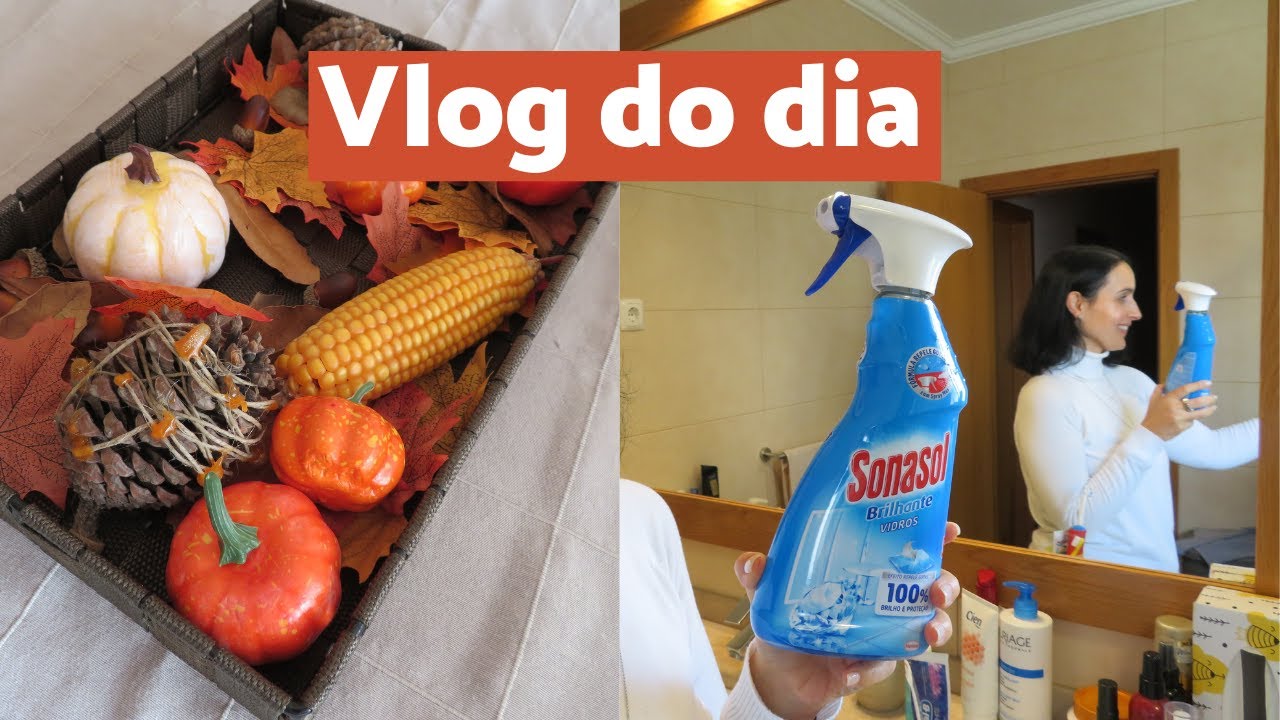 Rentabilizar tempo, limpezas rápidas + decorações de outono arrumadas | Luciana Ferreira