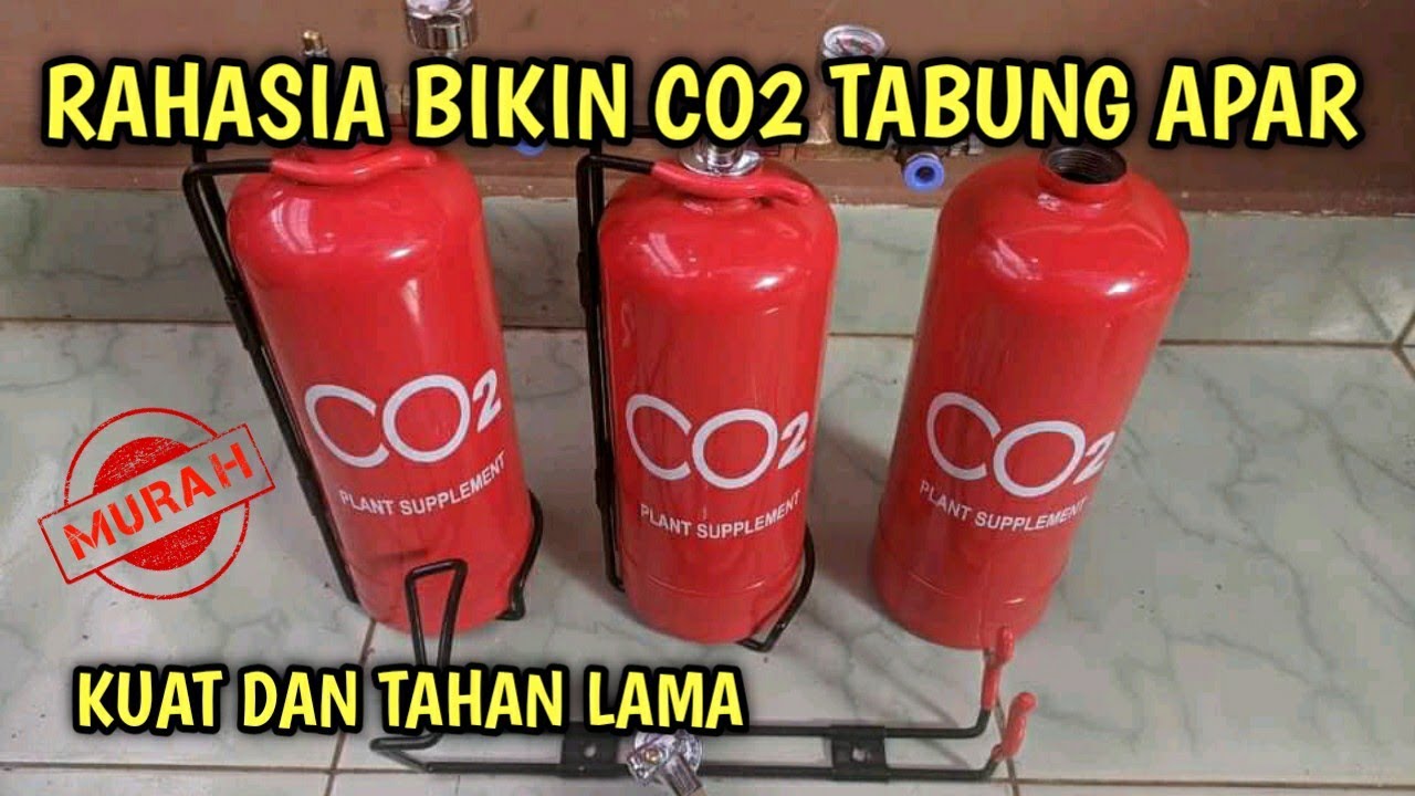 CARA LENGKAP MERAKIT CO2 DIY TABUNG APAR