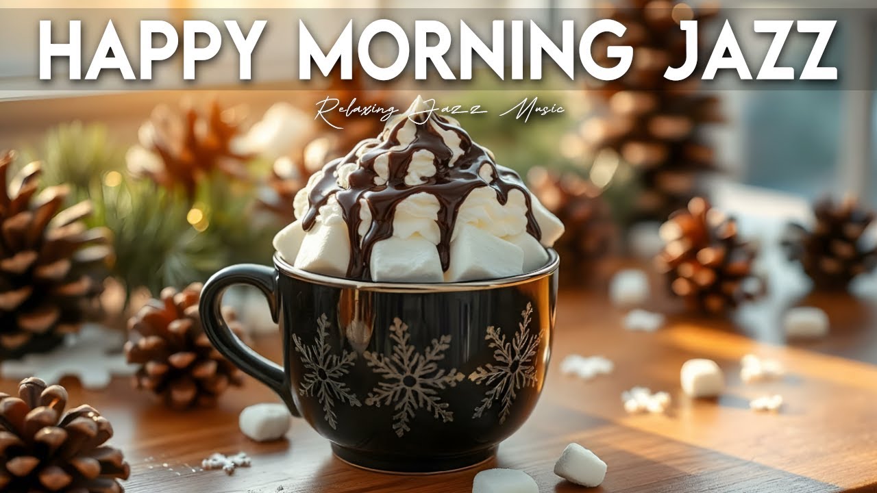 Happy Morning Jazz Music ☕ Coffee Shop Ambiance - Happy Bossa Nova Instrumental for Studying