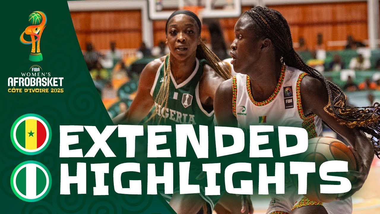 Senegal 🇸🇳 vs Nigeria 🇨🇲 | Extended Highlights | #AfroBasketWomen 2025