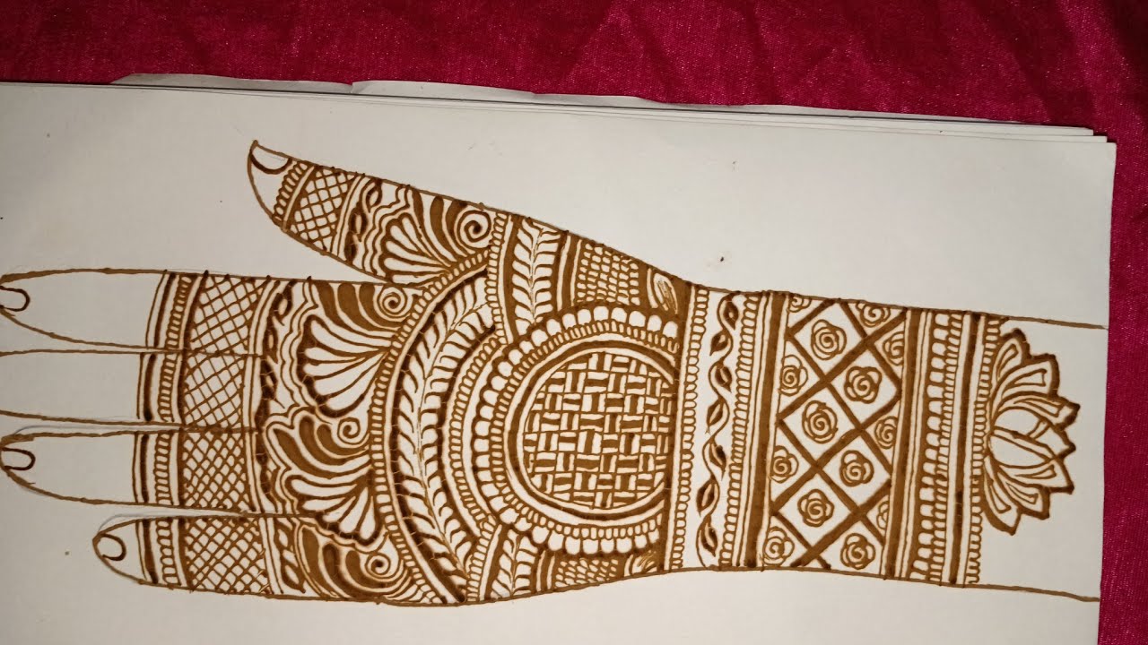 DT mehndi art 19 is live! welcome to my channel | Free mehndi classes | bridal mehndi design