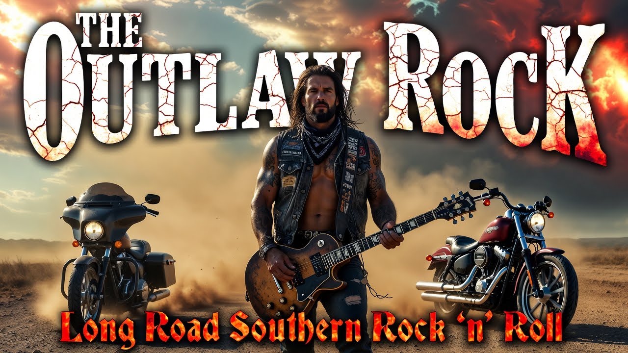 Best Music Rock n Roll 🔥 The Outlaw Rock 🎸 Long Road Southern Rock ’n’ Roll