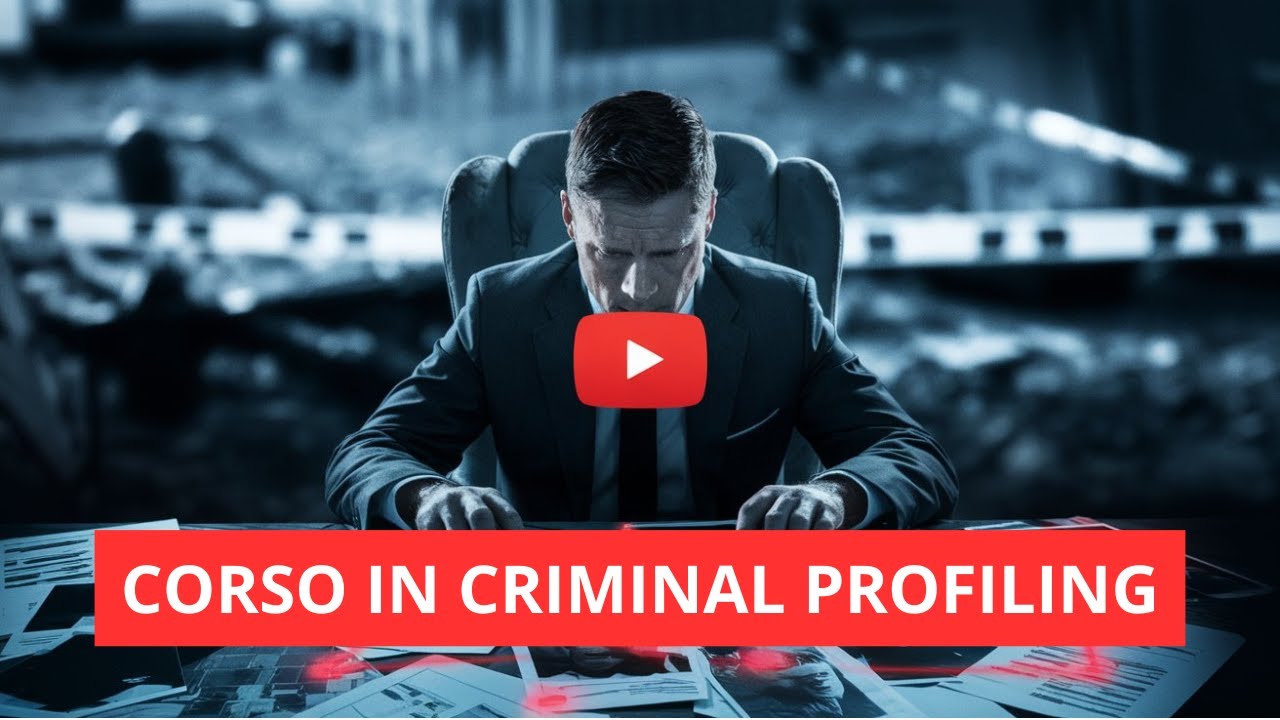 Corso per diventare Esperto in Criminal Profiling - Lezione 1