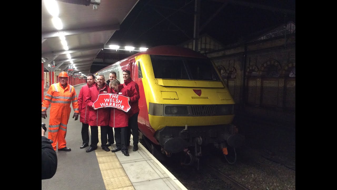 'The Welsh Warrior' - WB64 Virgin Pretendolino Farewell 25/8/14