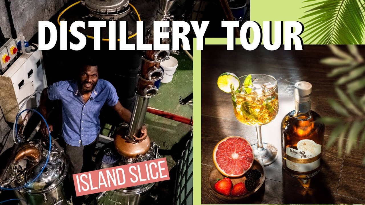 RUM DISTILLERY TOUR WITH SCOTTISH ST LUCIAN BRAND