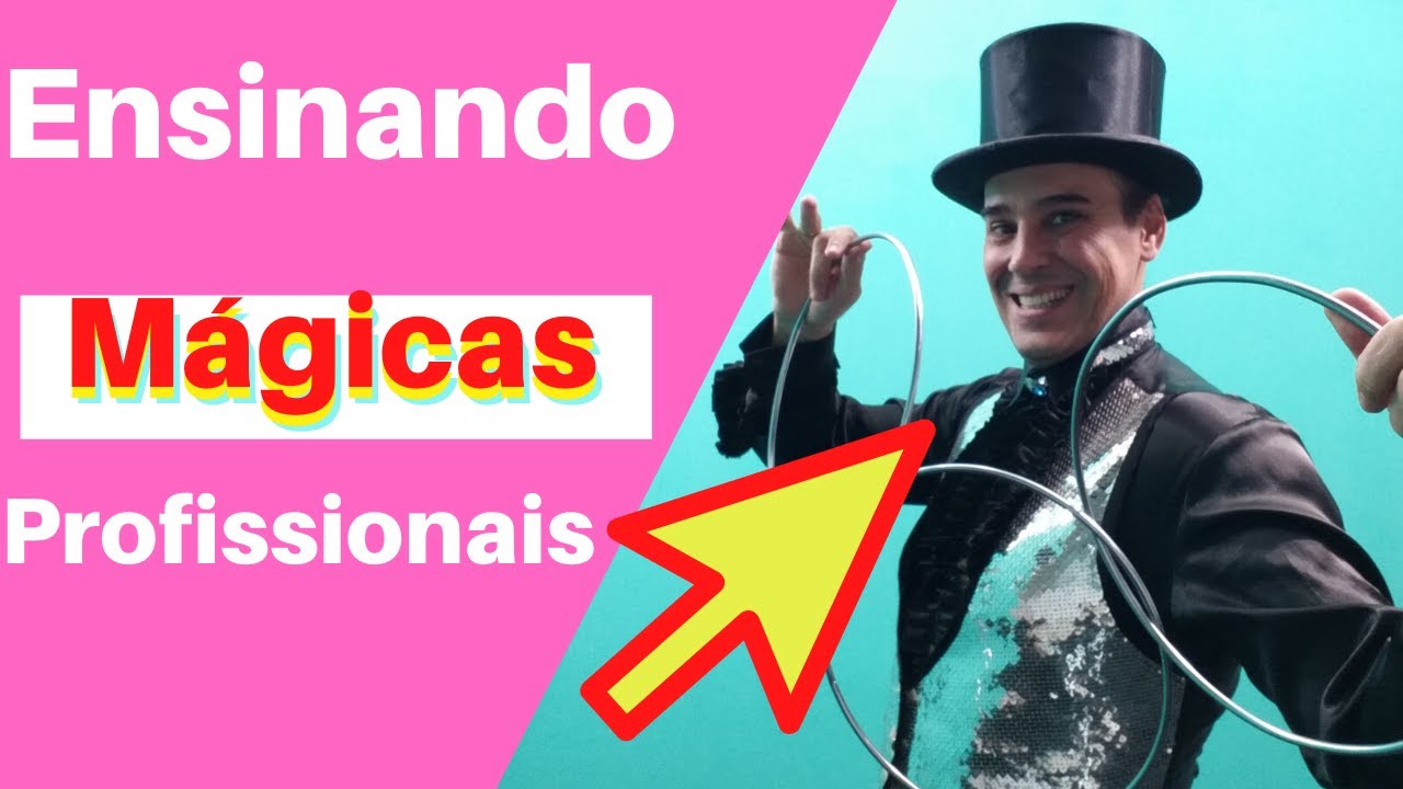 Ensinando magicas profissionais