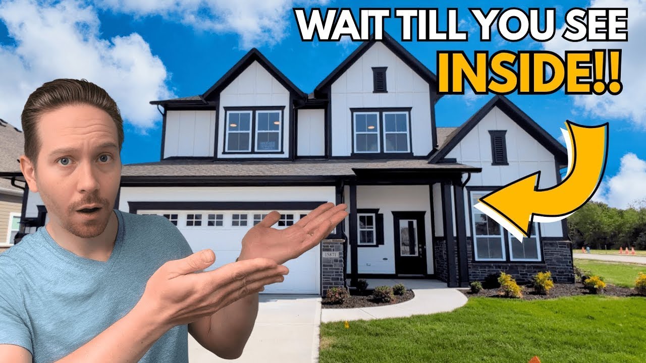 I Explored a STUNNING New Home in Fishers Indiana and Here's What I Found