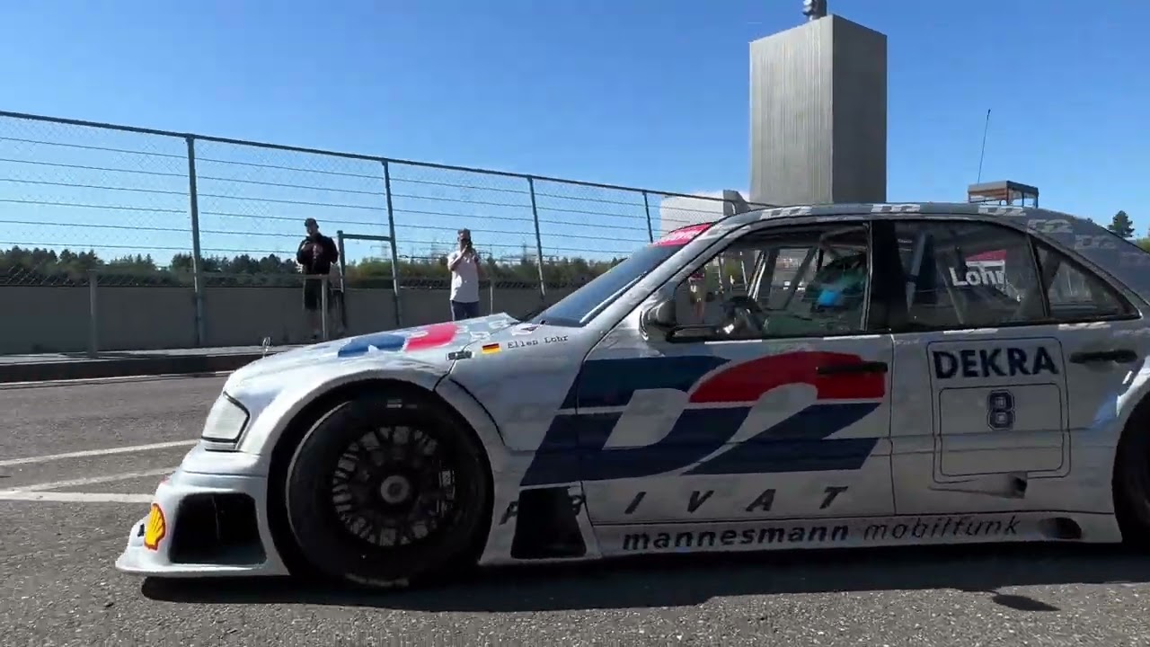 Mercedes C AMG DTM driven by Claudia Hürtgen - Kinetic Engineering GMBH