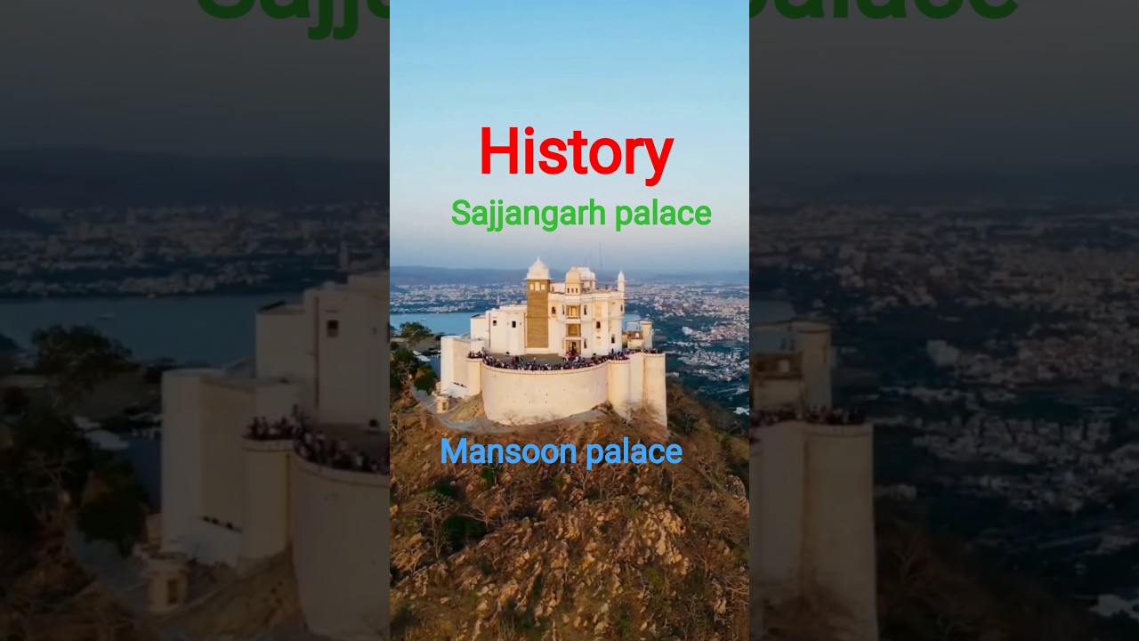 History of Sajjangarh palace (mansoon palace) Udaipur Rajasthan. #sajjangarhfort #mansoonpalace