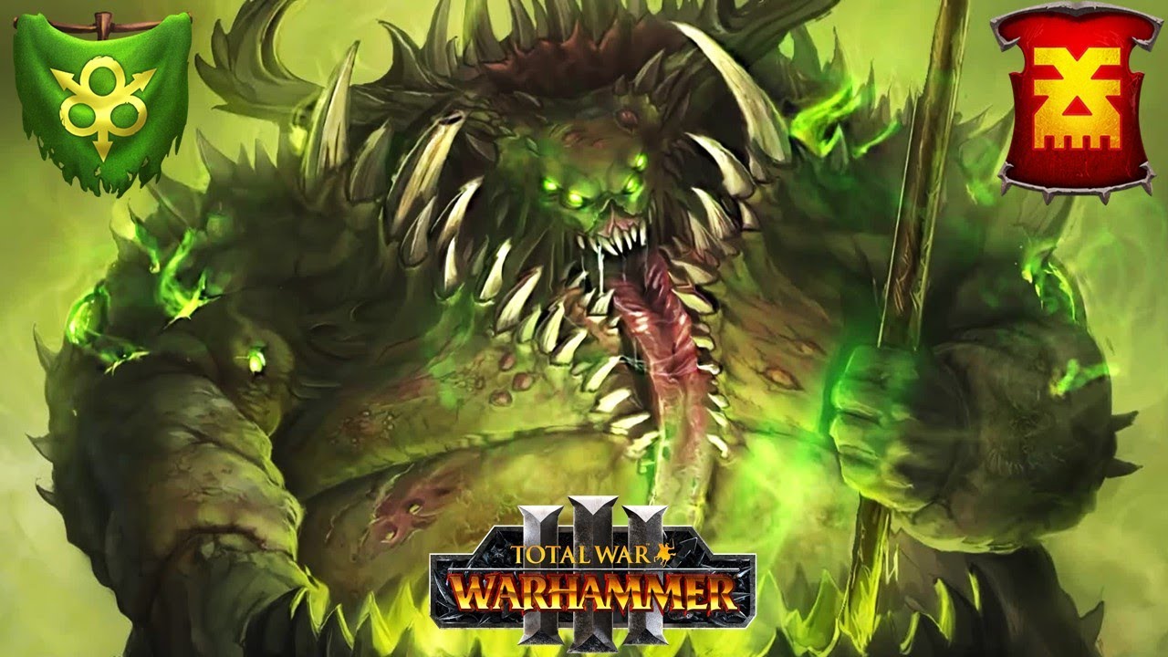 GREAT UNCLEAN ONES - The Power of Nurgle vs. Khorne - Total War Warhammer 3