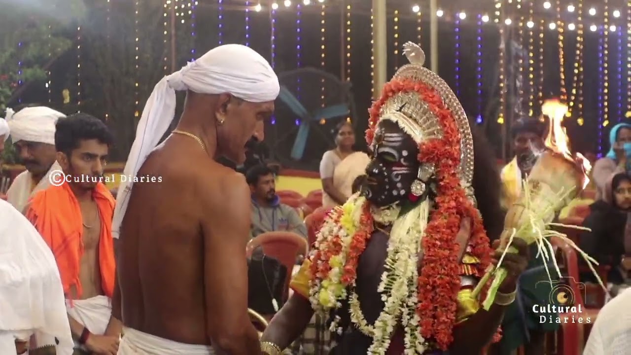 ಕೊರತಿ ಕೋಲ || ಬಳಕ್ಕ ಬಂಗೇರ ತರವಾಡು || Korathi kola Daivaradane Tulunadu 