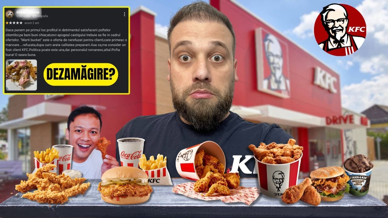 Am Testat KFC Rom&acirc;nia &ndash; Cea Mai Bună Sau Dezamăgire?