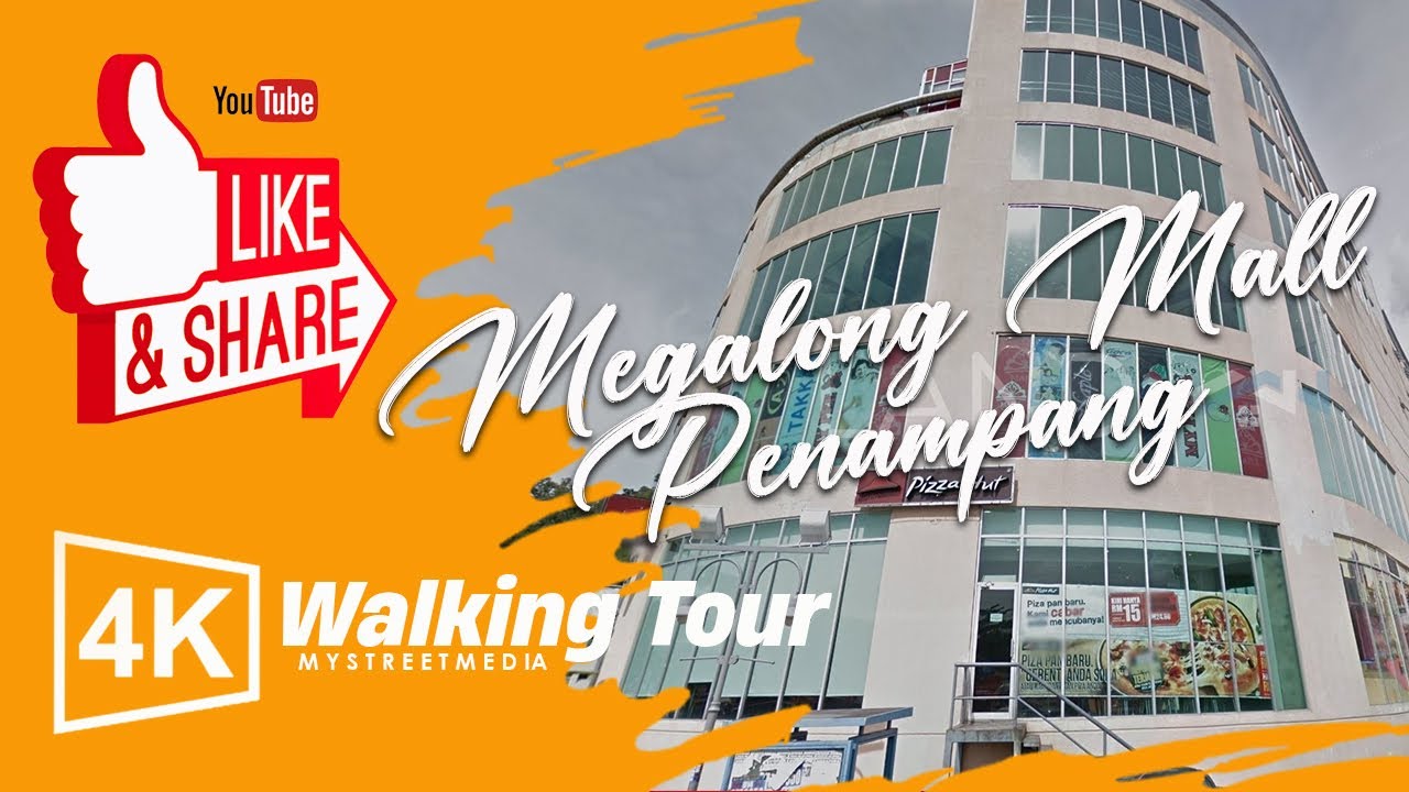 4K Megalong Shopping Mall Walking Tour | PENAMPANG | KOTA KINABALU | SABAH | MALAYSIA