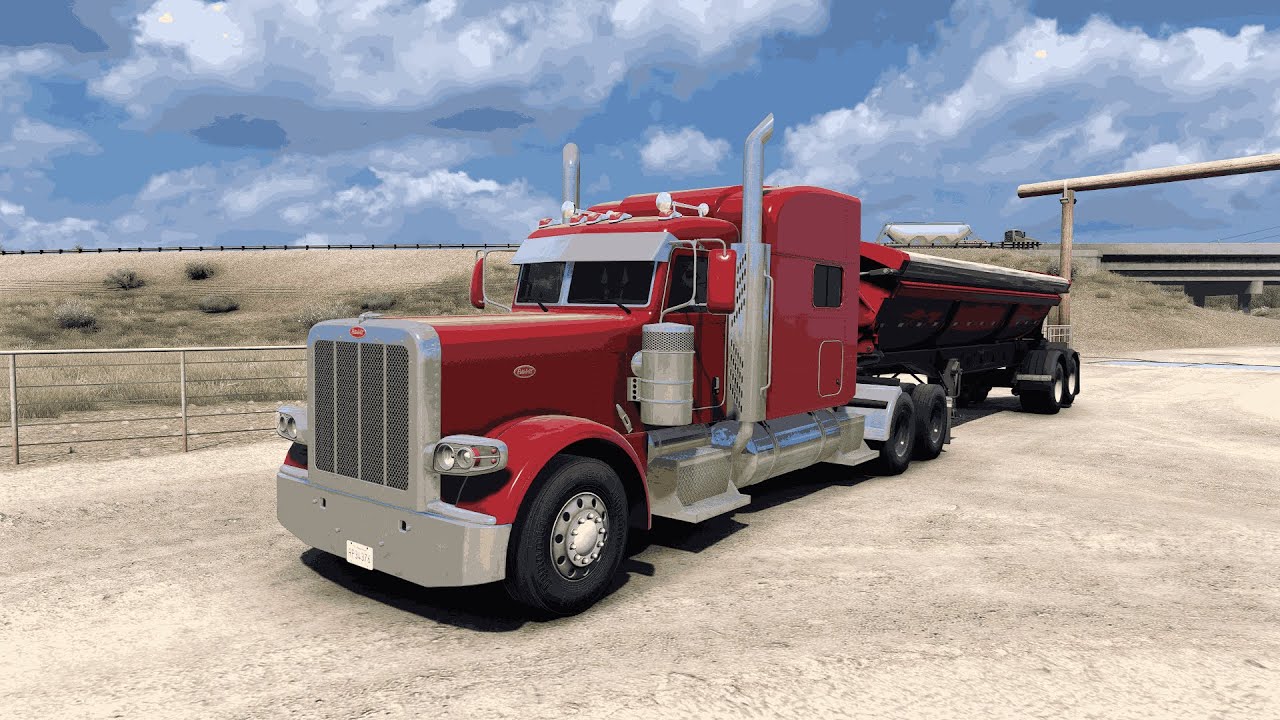 Peterbilt Classic 4K Cinematic Drive | Realistic ATS Short Haul 🚛🇺🇸