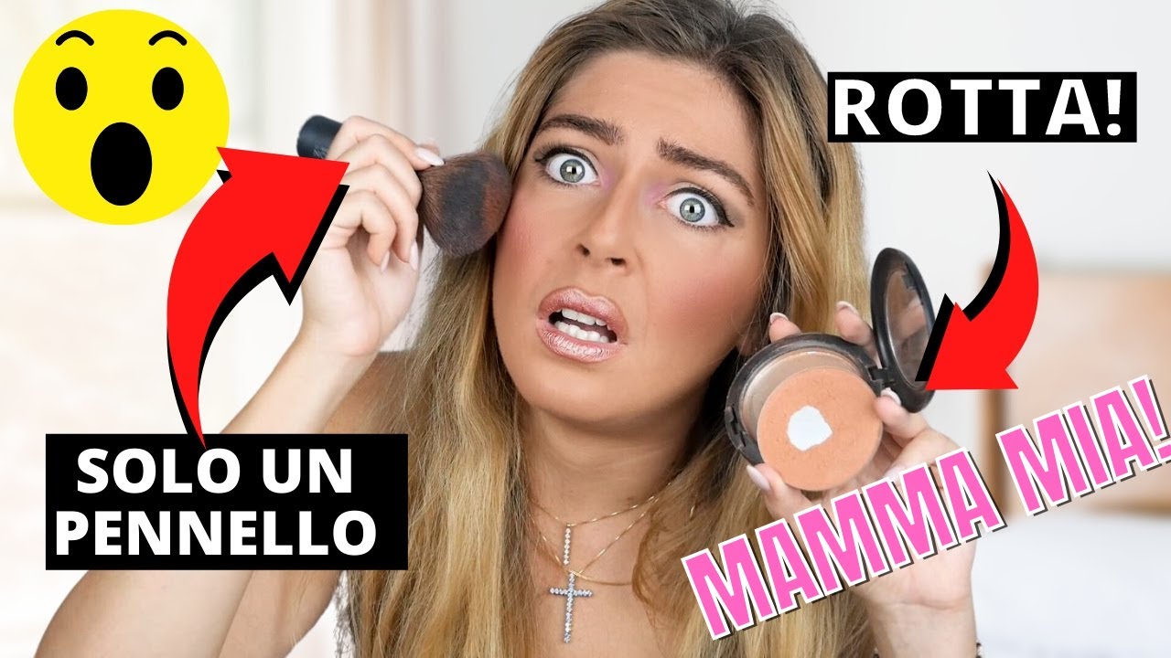 AIUTO😲 MI TRUCCO CON I TRUCCHI DI MIA MAMMA *ATROCE*