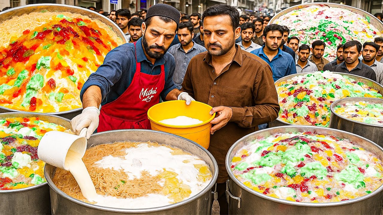 PAKISTANI SPECIAL TOP 3 JUNGLE FALOODA COMPILATION–TRENDING STREET FOOD 2025 l PAKISTANI STREET FOOD