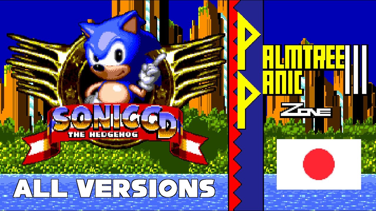 Sonic CD - Полное прохождение. #1 (Palmtree Panic) [JP OST]