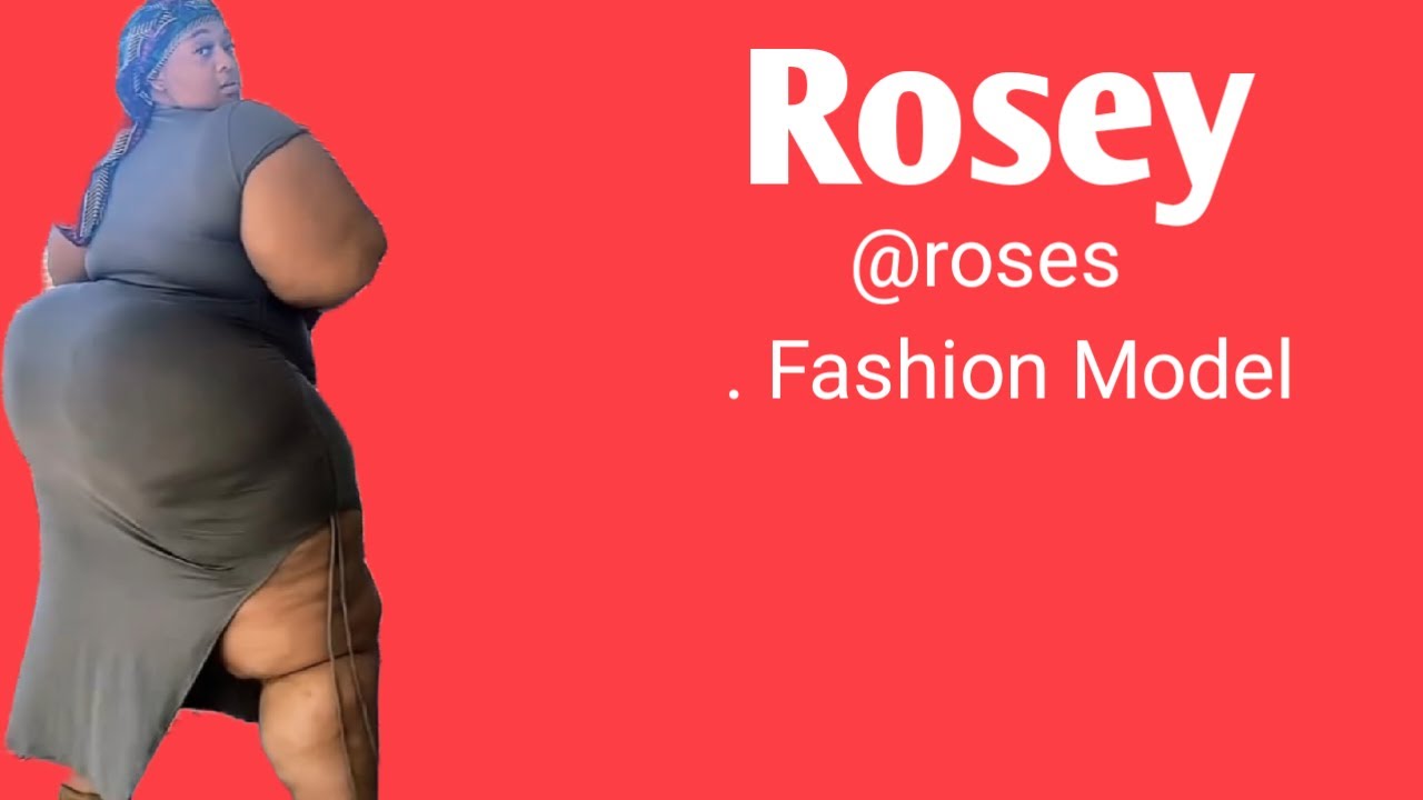 Rosey Biography, Wiki, Plussize Curvy Model, Fashion Model, Lifestyle, Facts