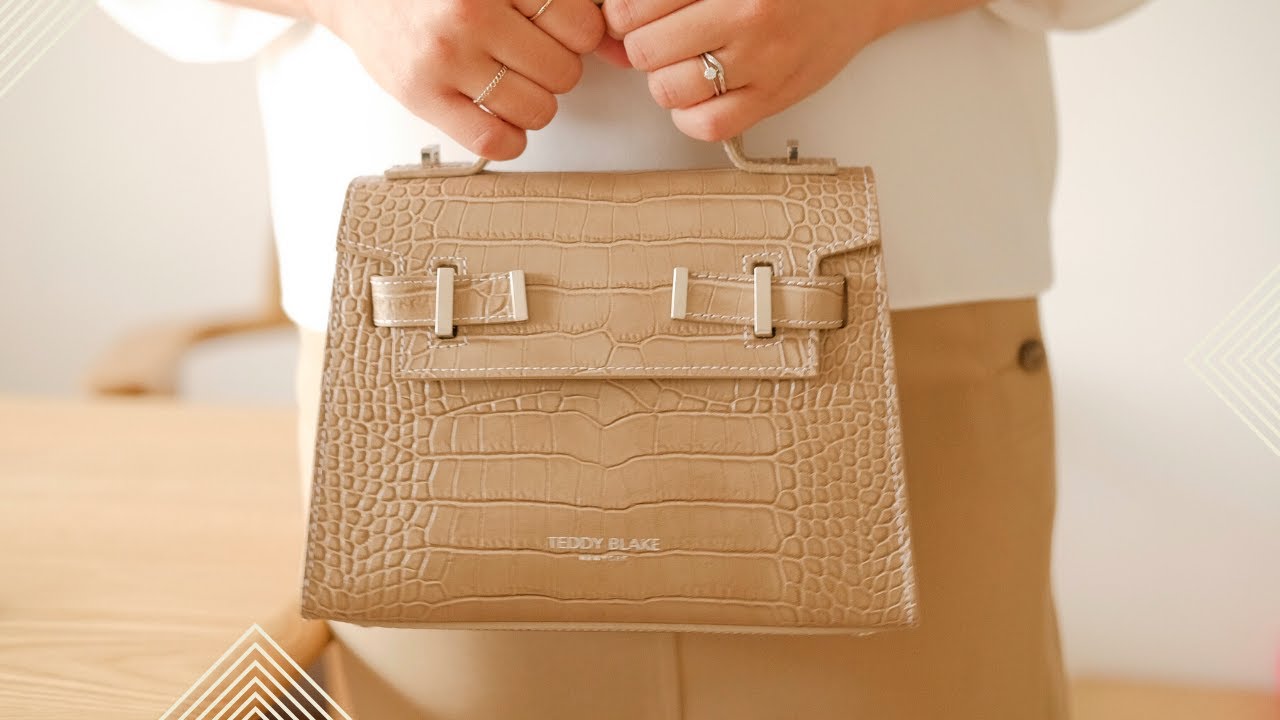 Luxury Handbag Unboxing and Review | Teddy Blake | Is it Worth It? | Japan's Wisteria Wonderland