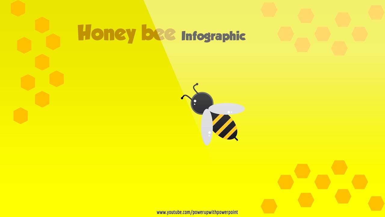 9.Create HONEY BEE infographic|PowerPoint Presentation|Graphic Design|Free Template