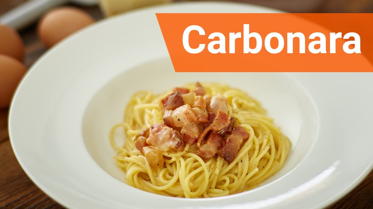 Carbonara - prawdziwy włoski przepis