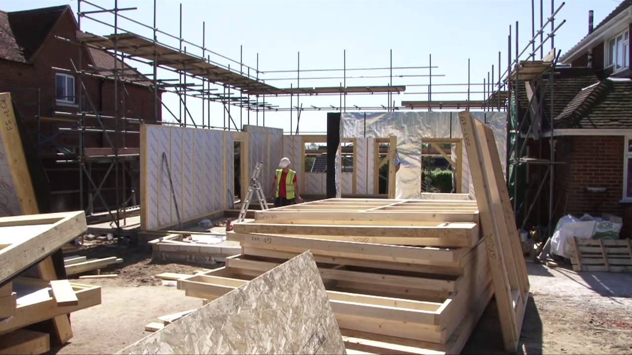 Timber Frame House Construction in Reading