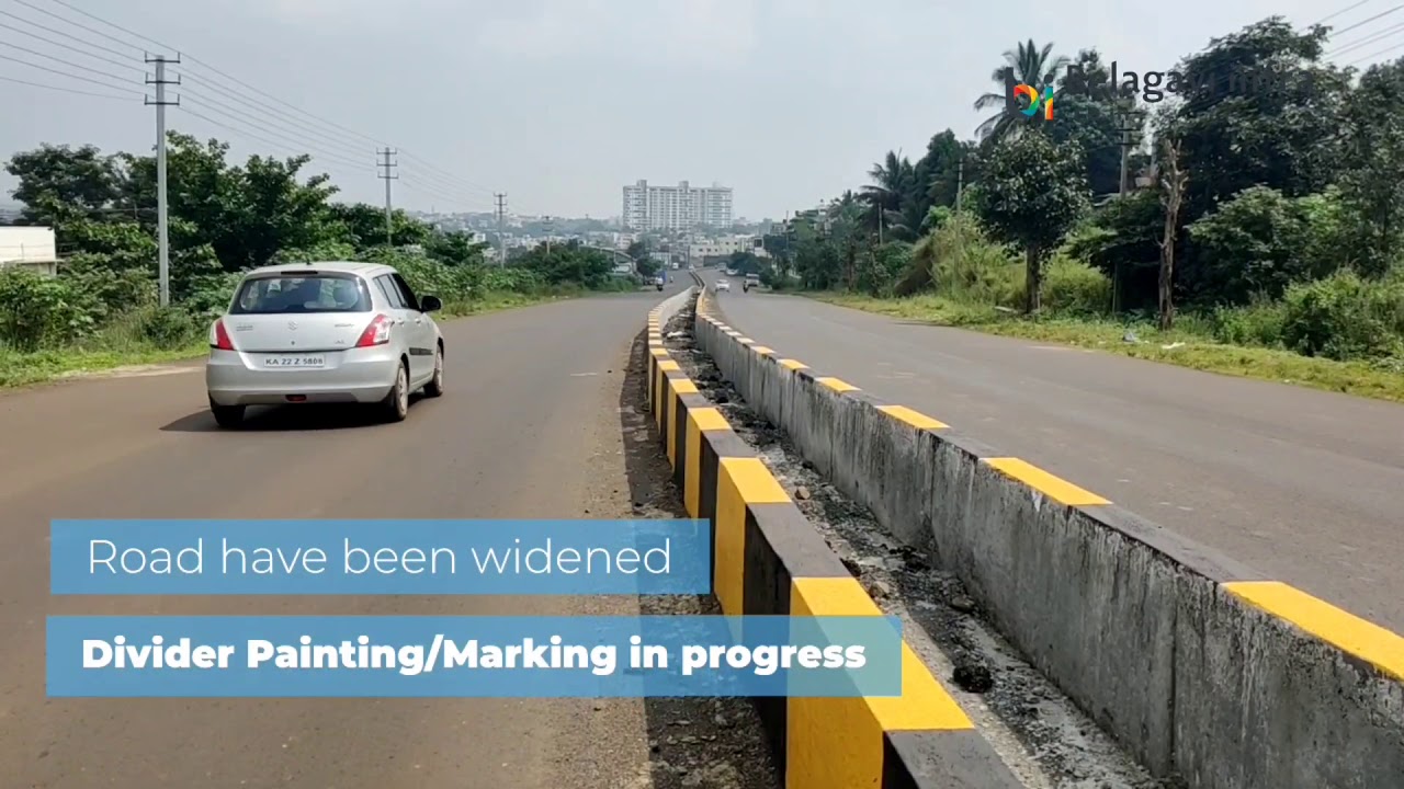 Bauxite Road Belagavi - Widened