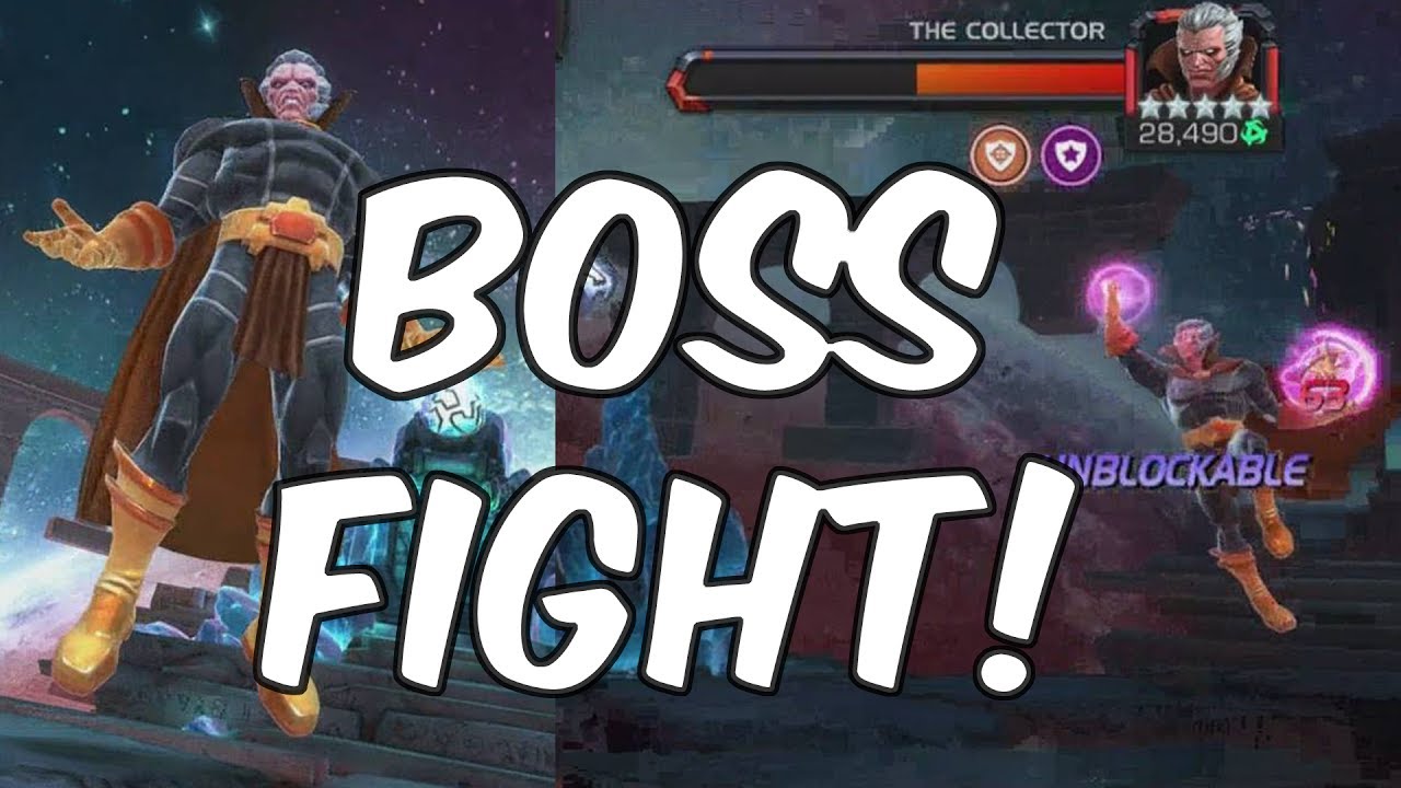 The Collector - Act 5 Chapter 2 Final Boss Fight - Marvel Contest Of Champions